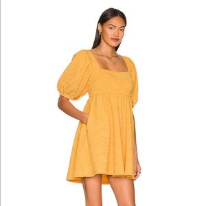 Violet Mini Dress in Carrot Ginger - Free People